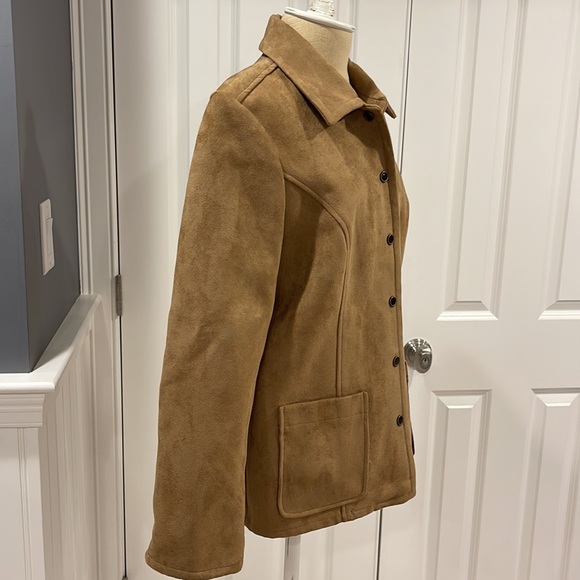 Evan-Picone Faux Suede Jacket - Picture 4 of 12